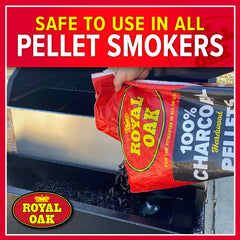 Royal Oak pellets water-resistance test for easy storage and use