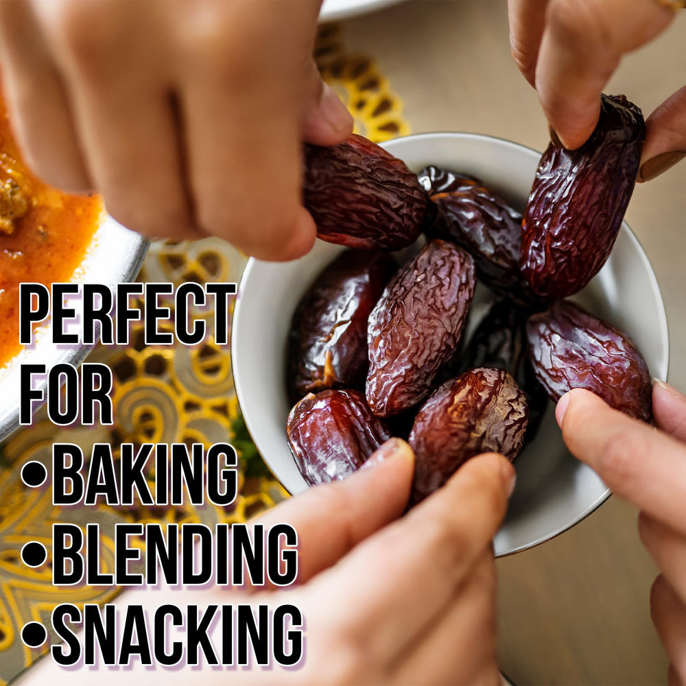 Royal Palm date paste as a natural sweetener in recipes.
