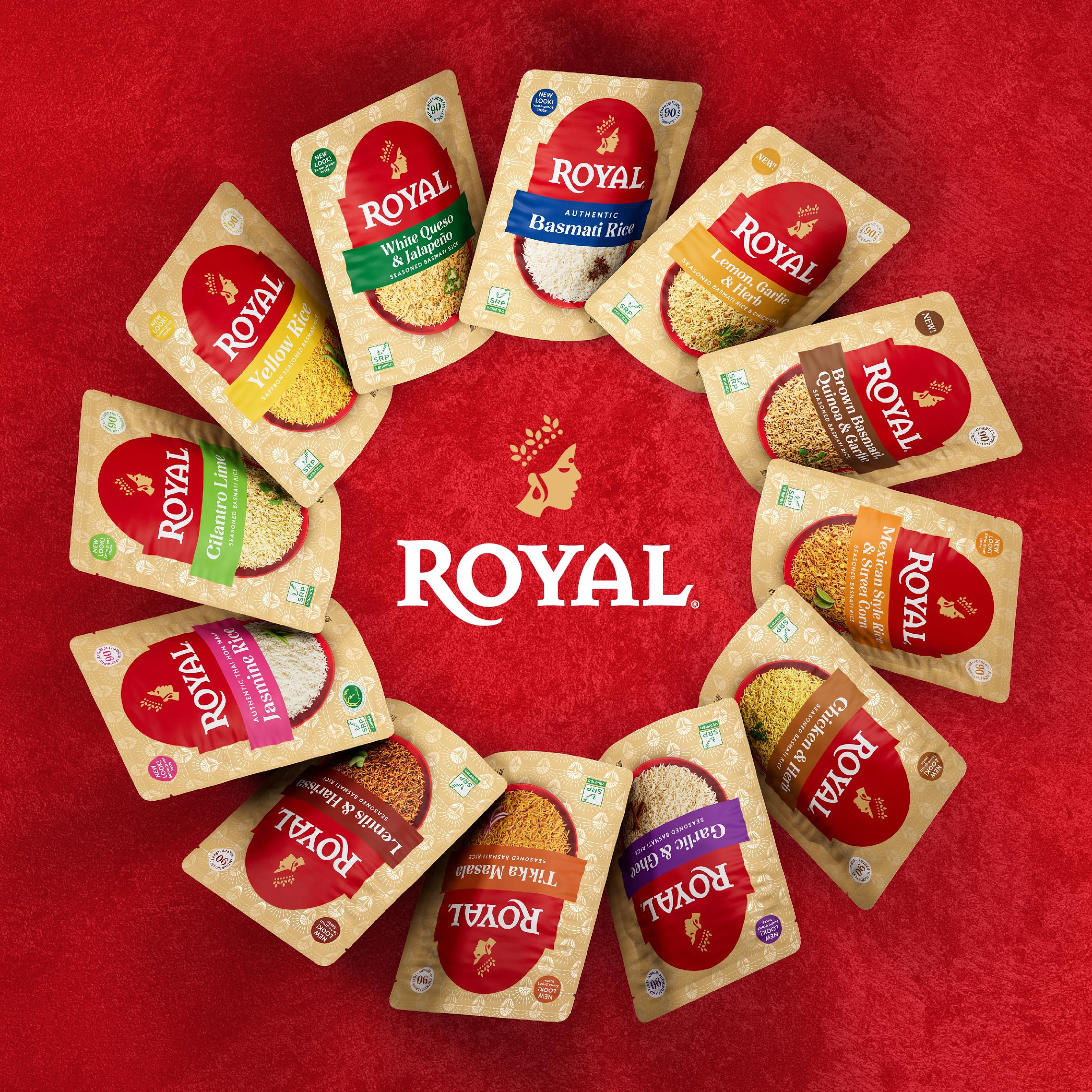 Royal ready-to-heat varieties enhance everyday meals.