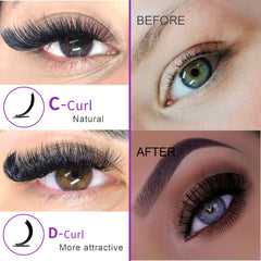 Royaomis wispy 15mm lashes for a soft, eye-opening look