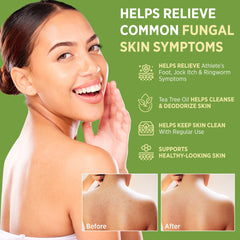 RoyceDerm bar shown in hand for daily use after workouts.