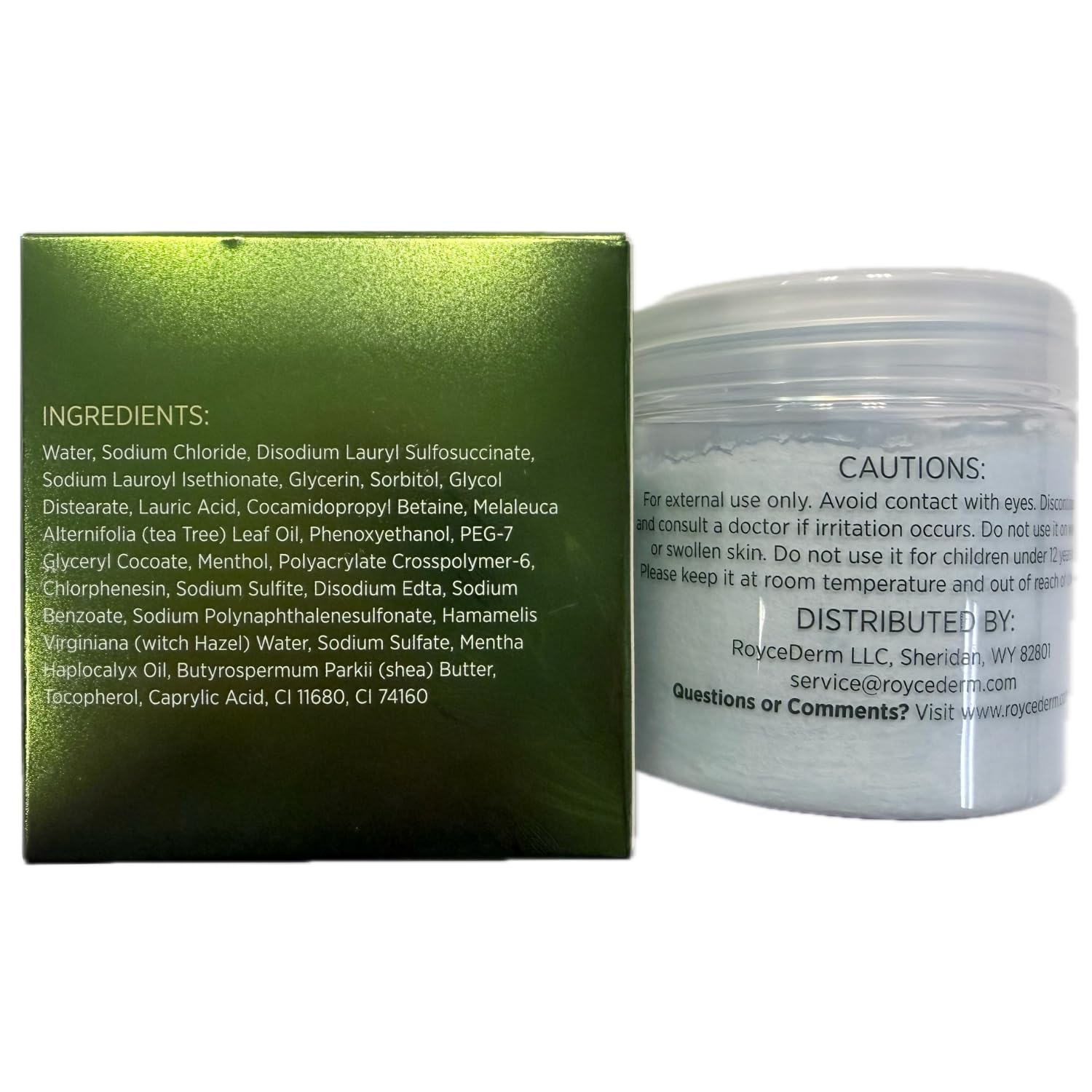 Roycederm Tea Tree Scalp Scrub final result healthy-looking hair and balanced scalp