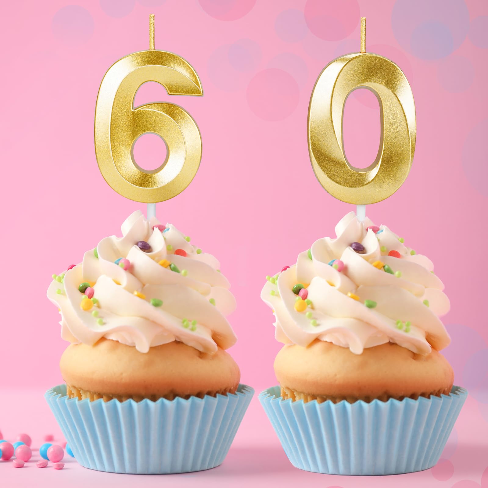 ROYOROYI packaging for two-number candles keeps numerals protected for gifting.
