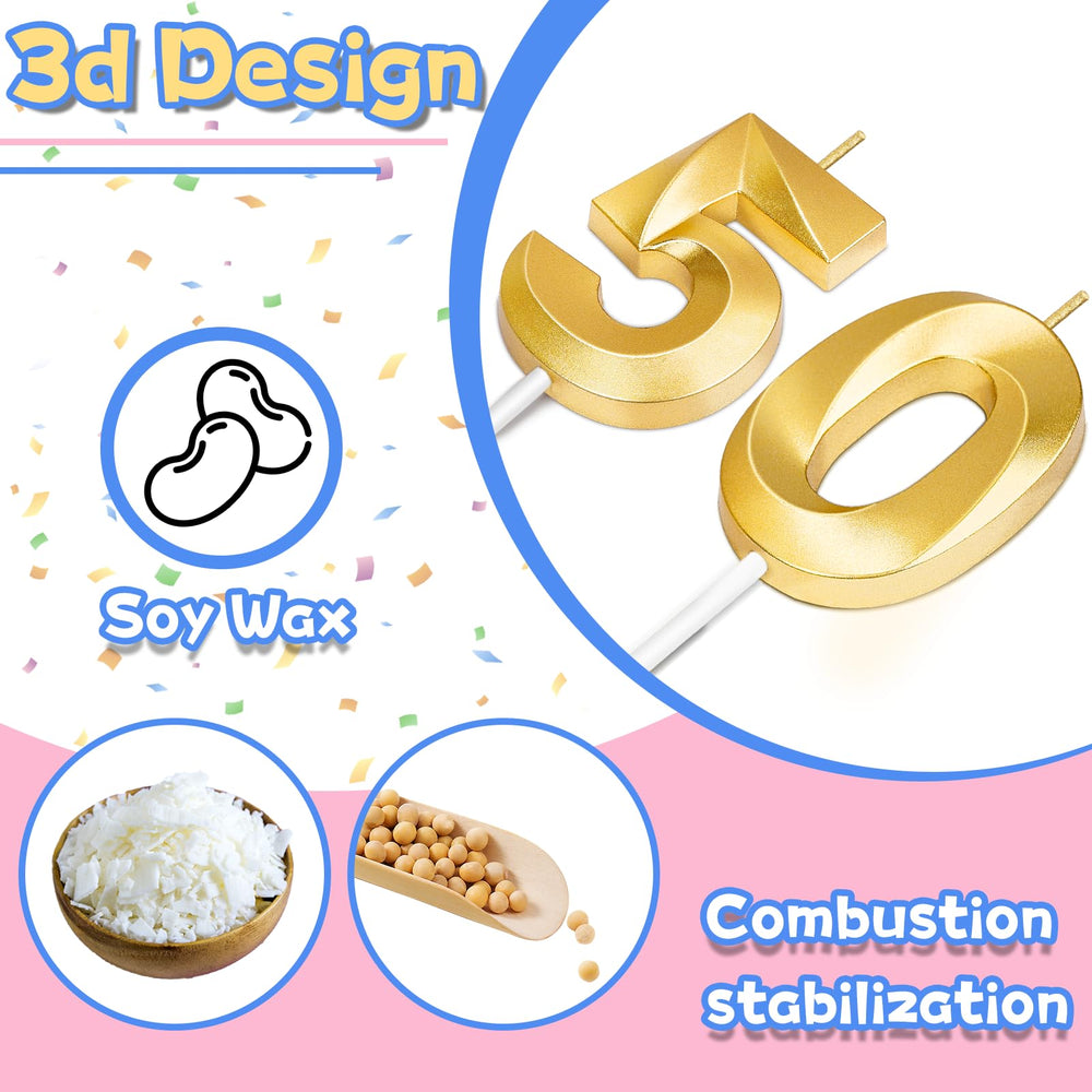 ROYOROYI wedding and anniversary cake candle adds a luxe touch.
