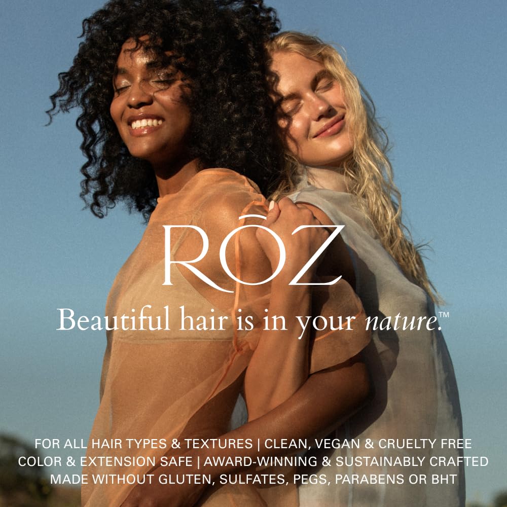 RŌZ Milk Hair Serum packaging box displayed.