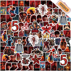 RRIVAN 300pcs stickers collection for laptops and gear, vibrant and durable.