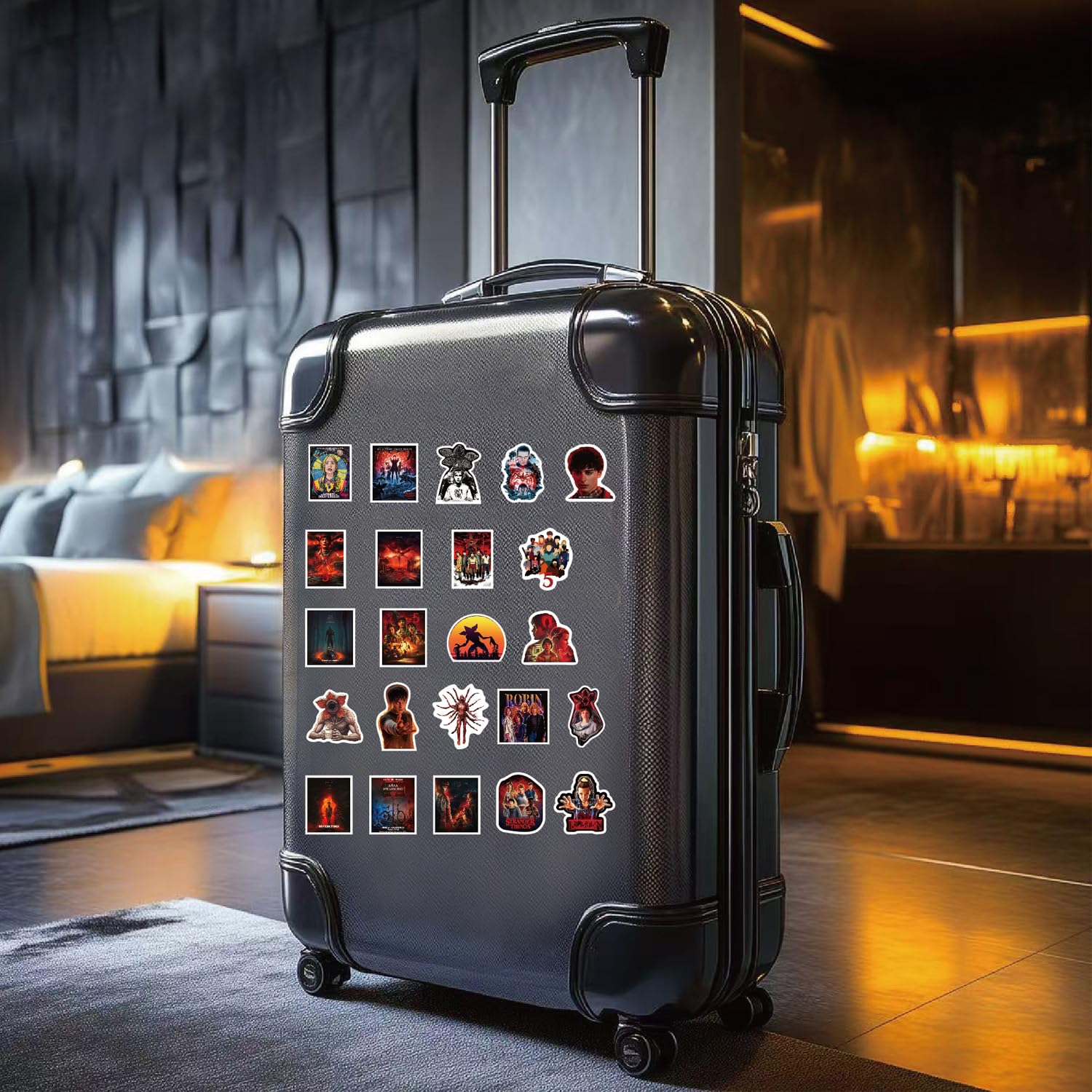 RRIVAN water-resistant decals for travel mugs and journals, no residue.