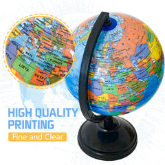 Rrshnsgv 360° rotating globe encourages hands-on exploration at home.