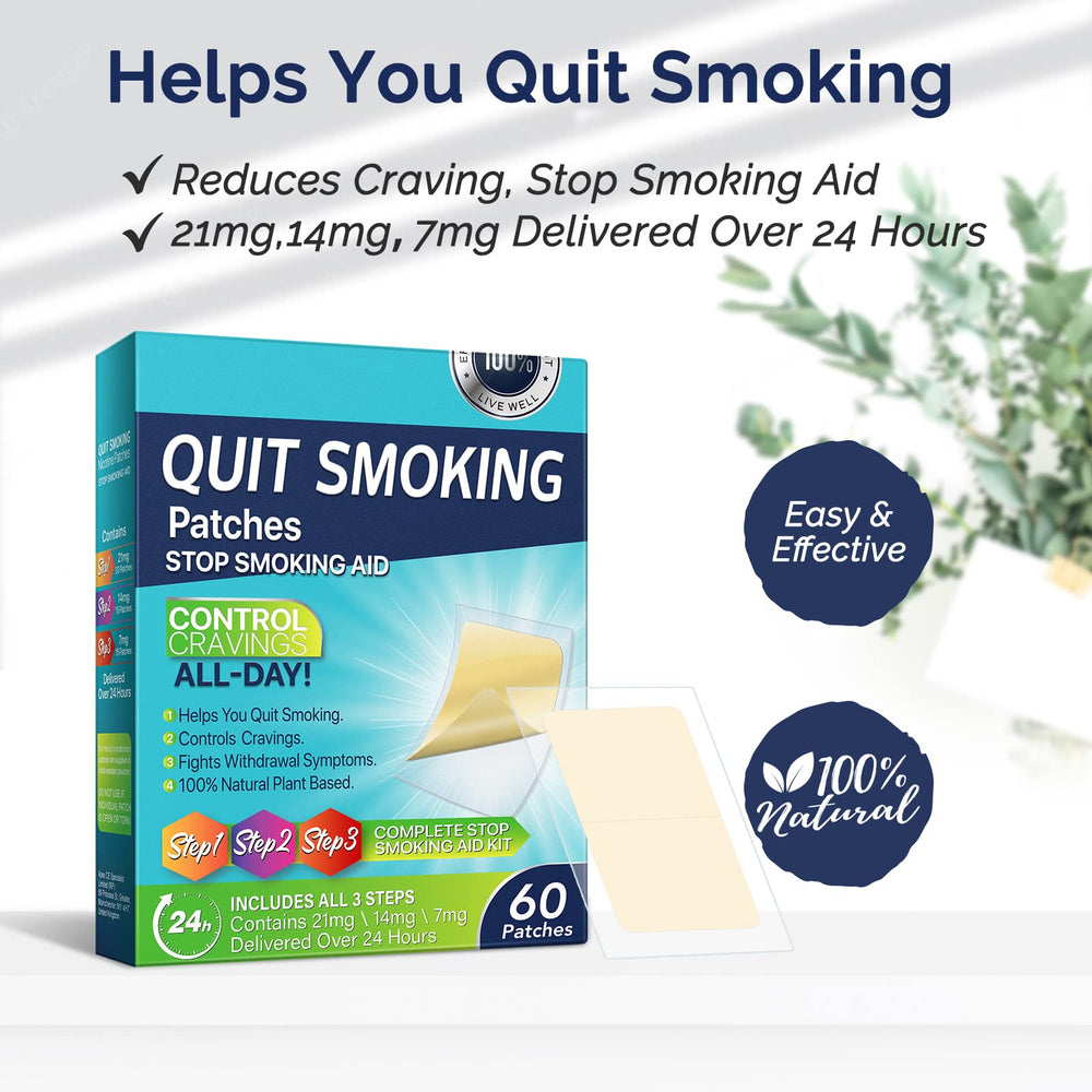 RSGRT patches in 21mg 14mg and 7mg sizes for step-down program