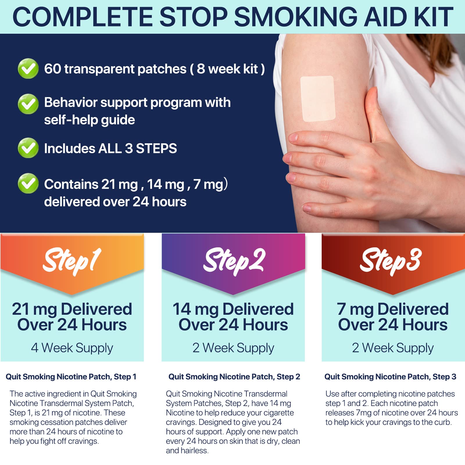 RSGRT stepwise quit plan imagery encouraging healthier lifestyle