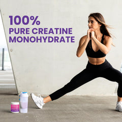 RSP NUTRITION AminoLean Creatine powder scoop highlights convenient daily serving