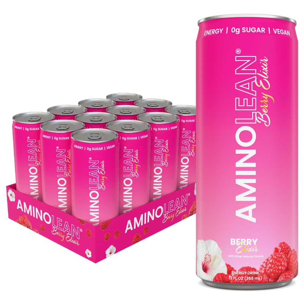 RSP NUTRITION AminoLean Berry Elixir can shows a refreshing energy boost for workouts.