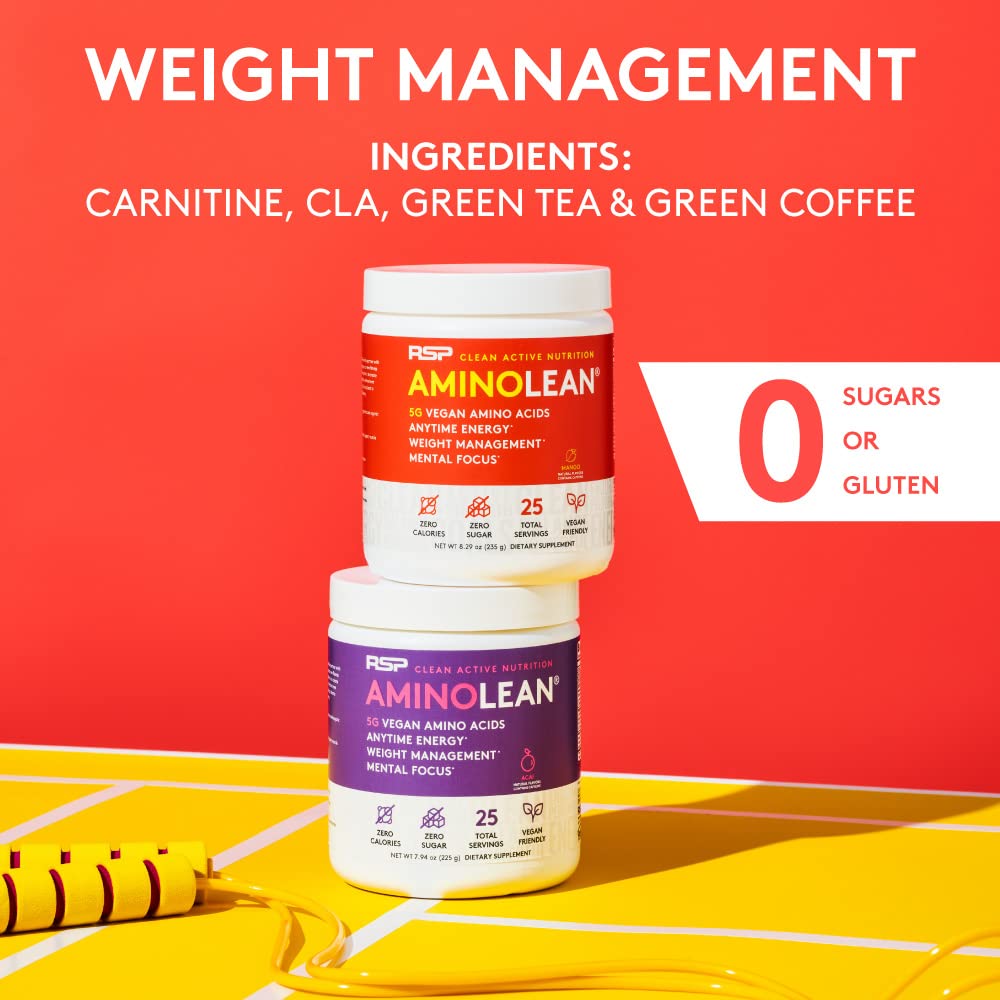 Glass of prepared AminoLean showing natural flavor and energy boost.