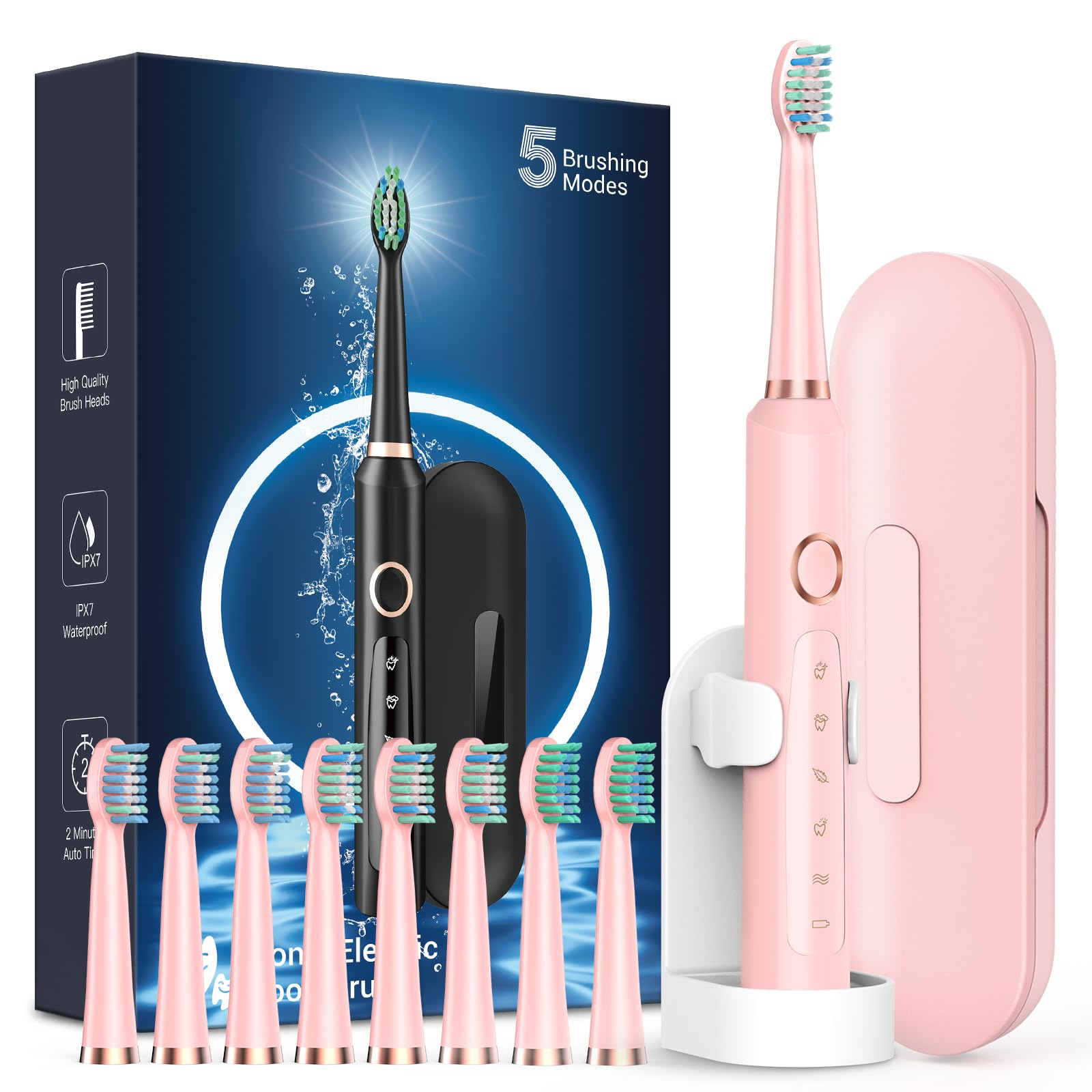 Rtauys M5 toothbrush unboxing reveals quick setup for daily brushing.