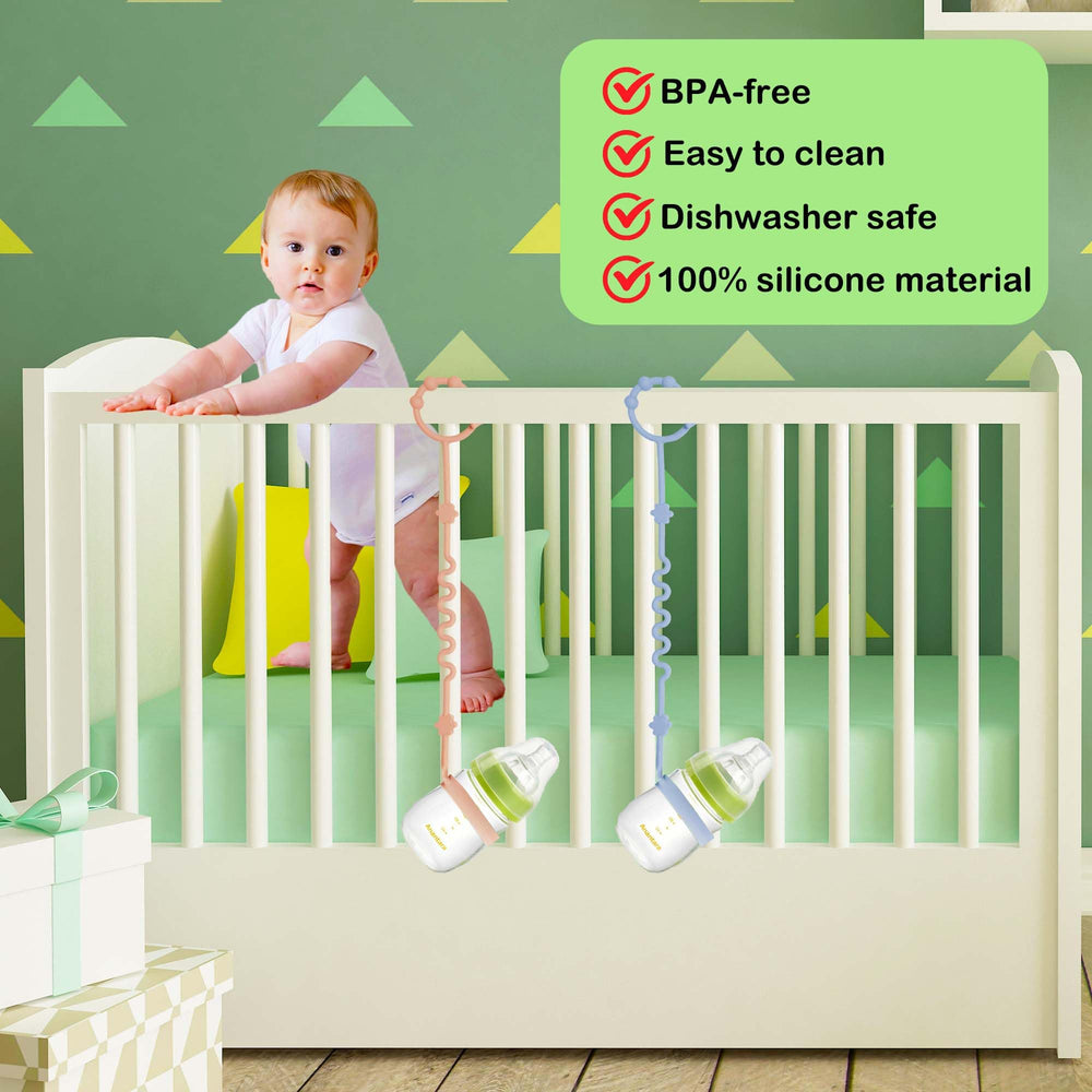 RTMOK sippy cup strap compatible with bottles for on-the-go stability