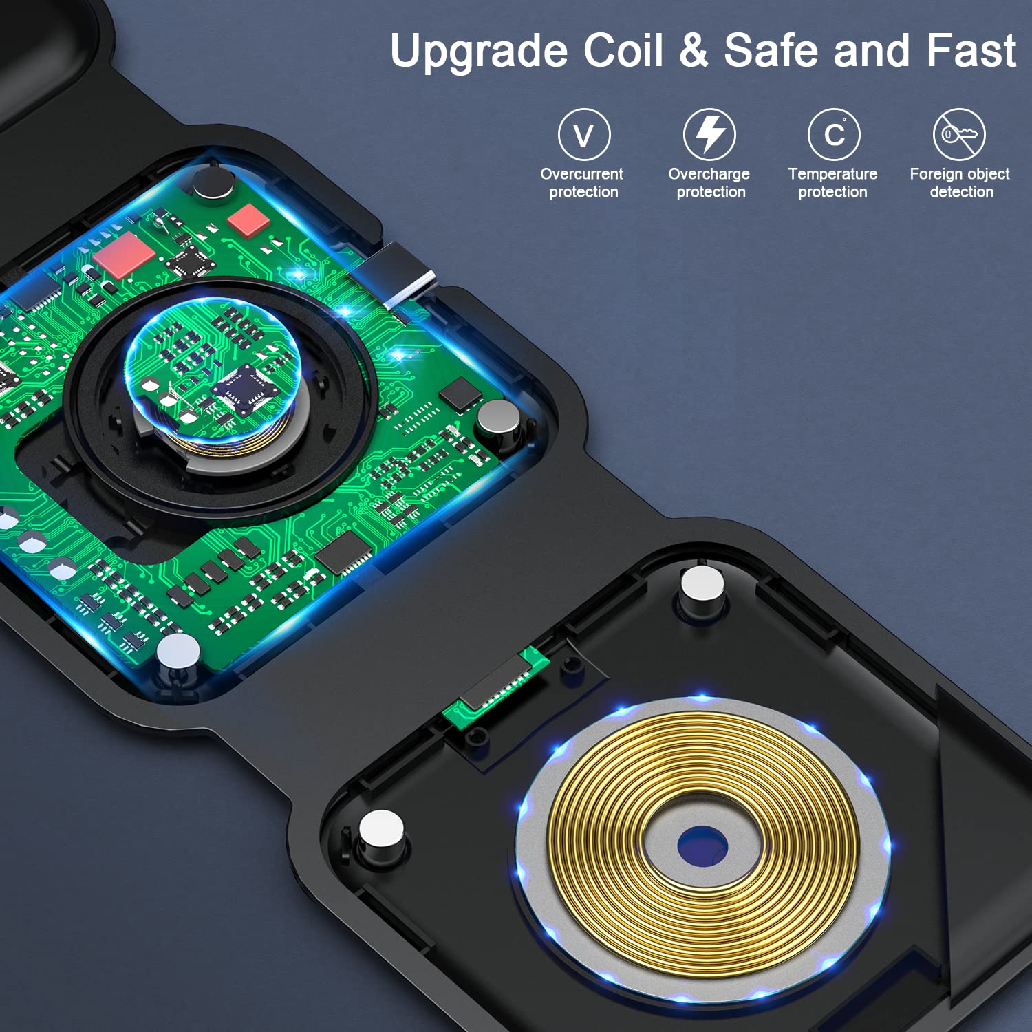 RTOPS EMF-shield design minimizes exposure while powering devices.