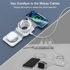 RTOPS wireless charger with magnetic attraction function for secure device placement.