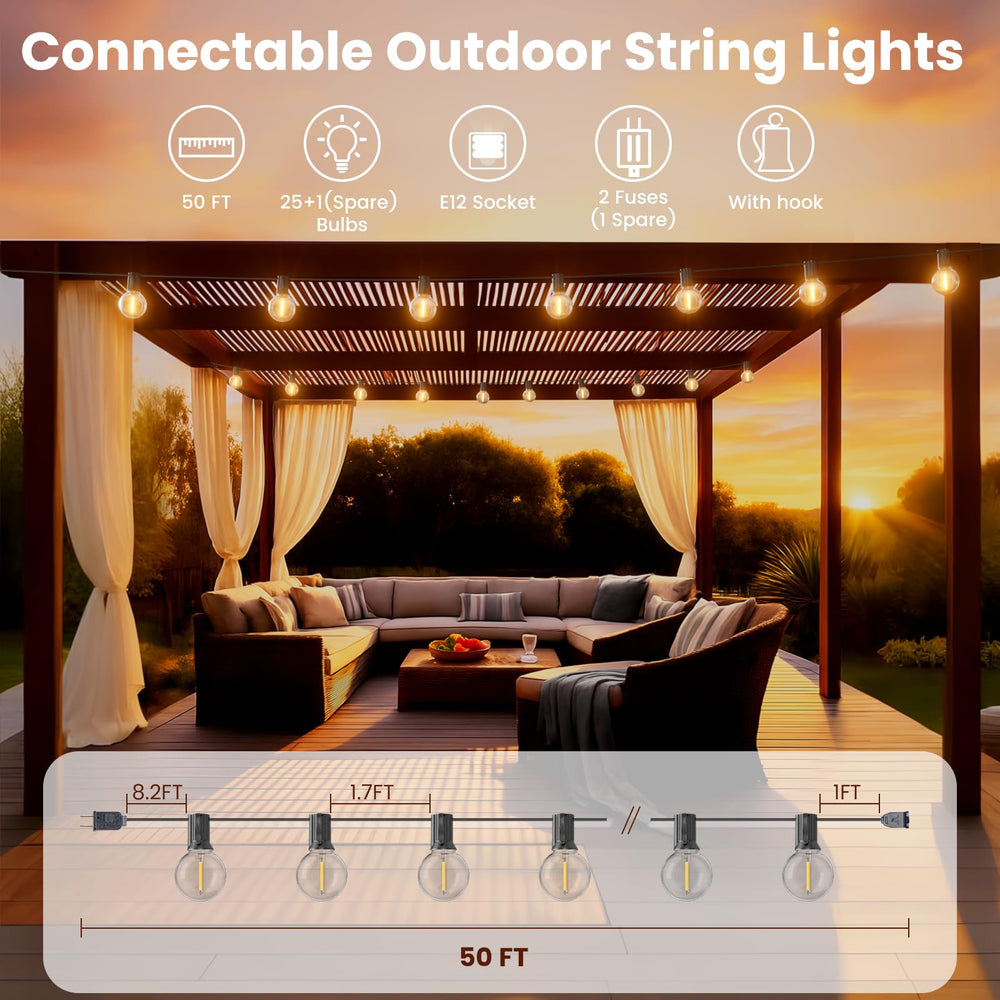 RTTY 26 G40 bulbs highlight durable shatterproof design for outdoor spaces.