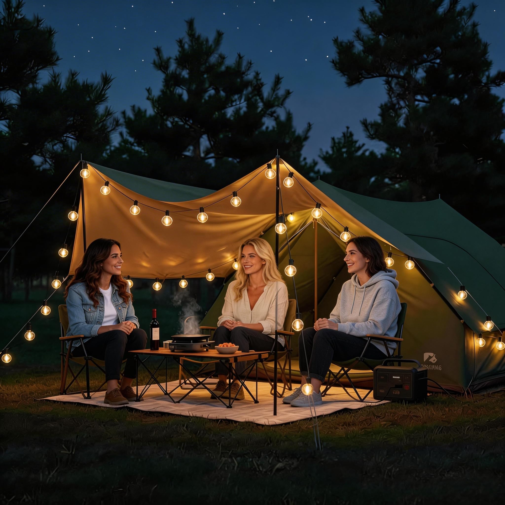 RTTY warm glow enhances balconies and backyards for cozy gatherings.