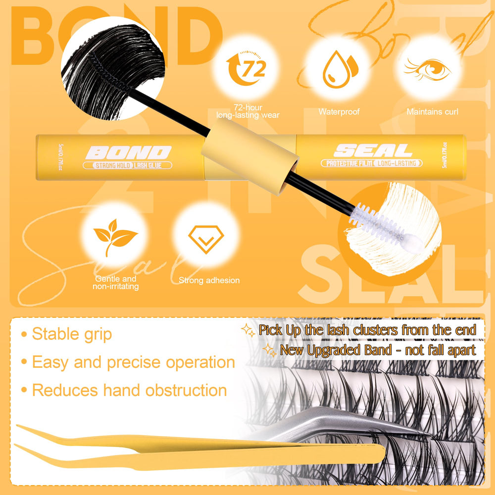 Ruairie 11-13mm lash extension size for versatile styling options.