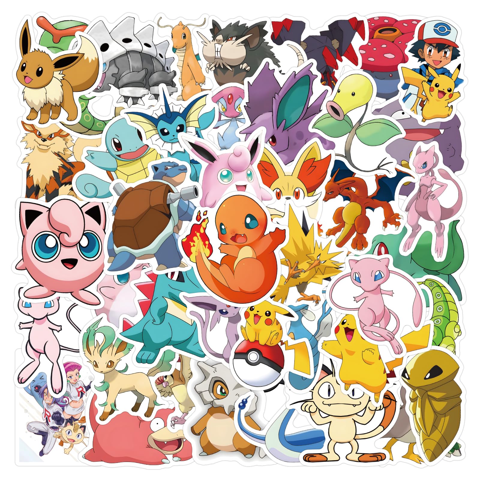 RUBANG monster stickers on laptop for personalized, playful style