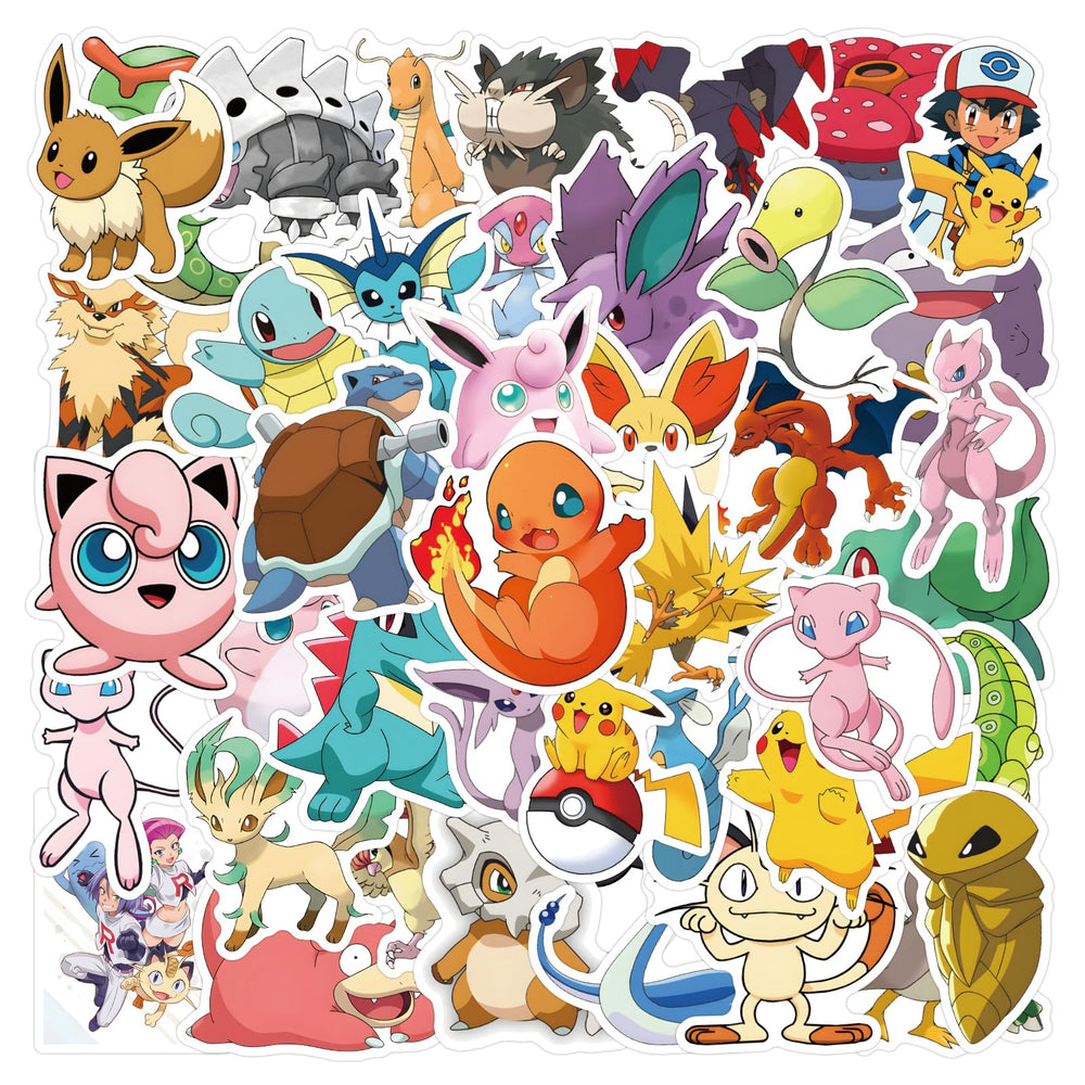 RUBANG monster stickers on laptop for personalized, playful style