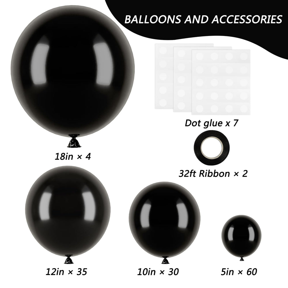 Rubfac 129-piece balloon arch kit for elegant garlands and backdrops