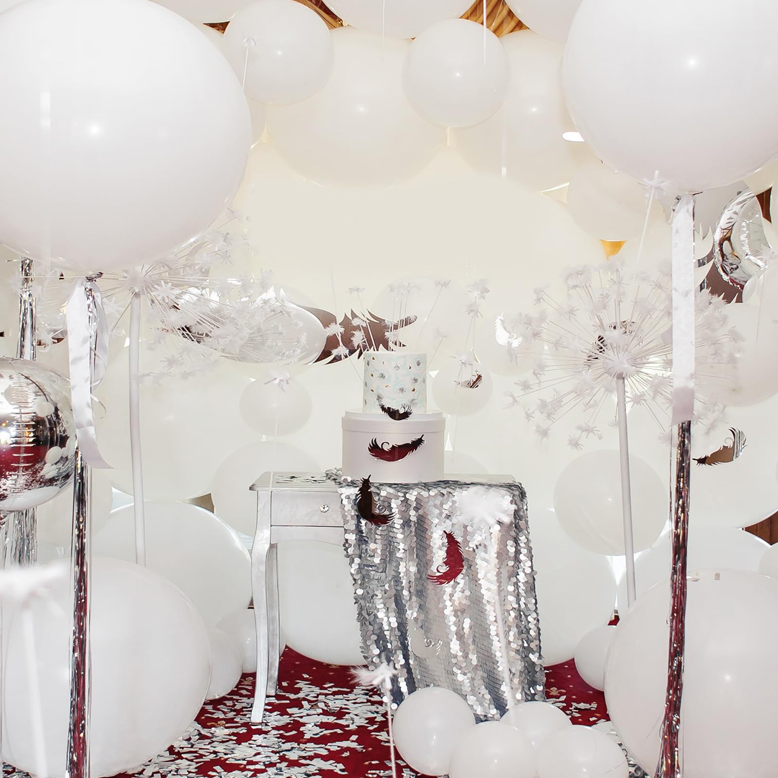 Rubfac balloon glue dots for quick, secure arch and garland builds