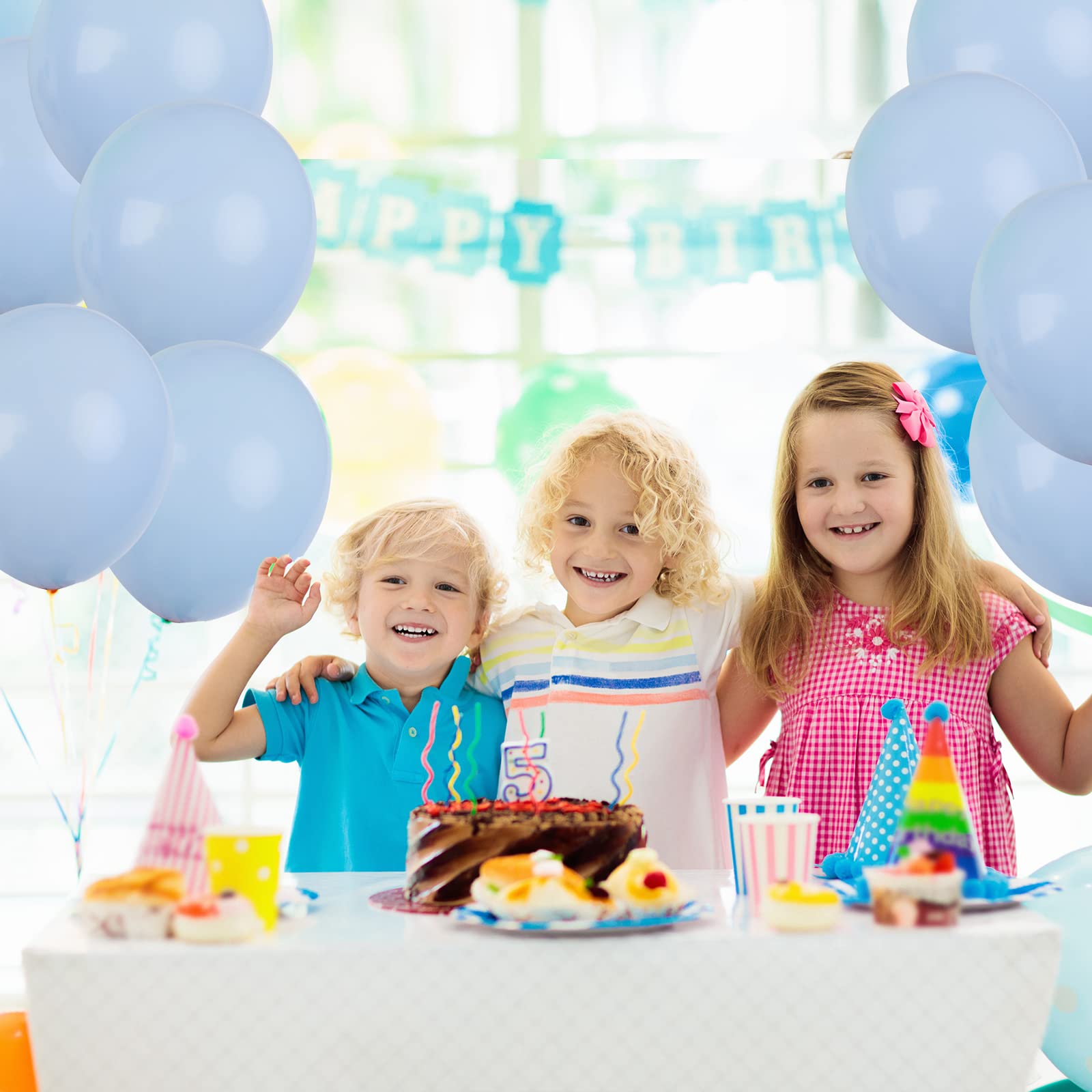 RUBFAC balloon kit with glue and ribbons for quick, tidy balloon arrangements
