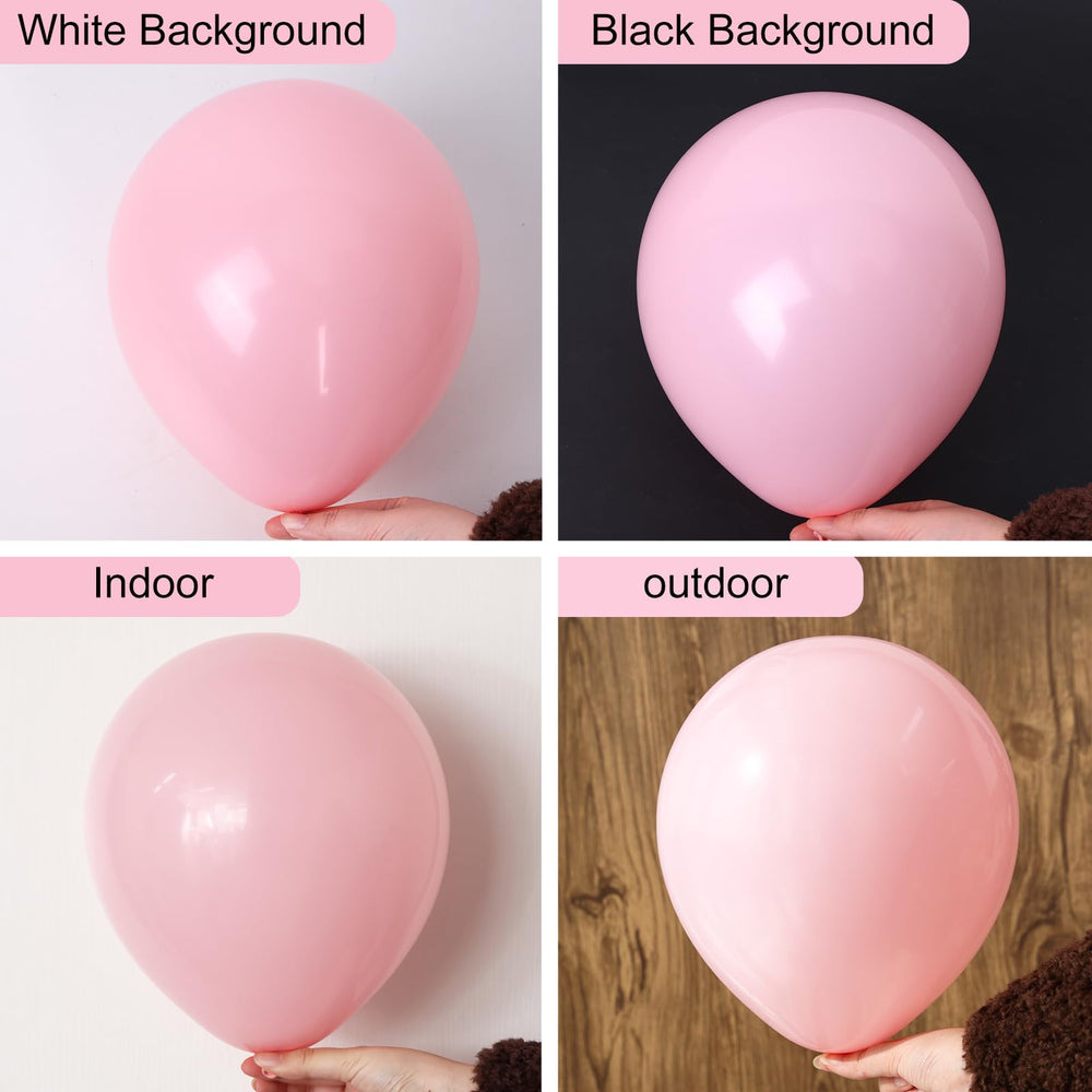 RUBFAC pink 10 inch balloons ideal for mixed size bouquets