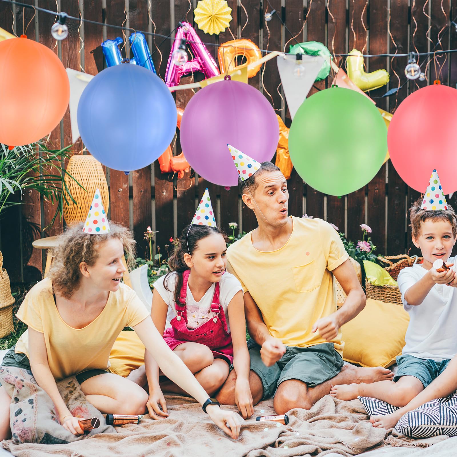 Premium heavy-duty latex Rubfac balloons designed for durability