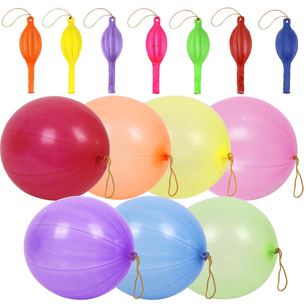 Rubfac punch balloon 30pcs color set for lively party play.