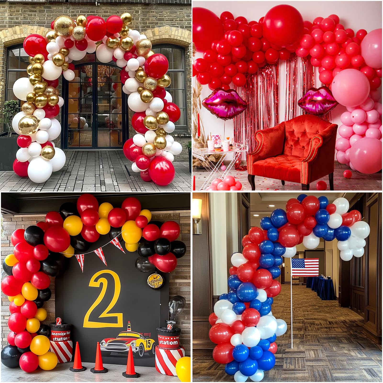 Rubfac versatile party decor kit for weddings and celebrations