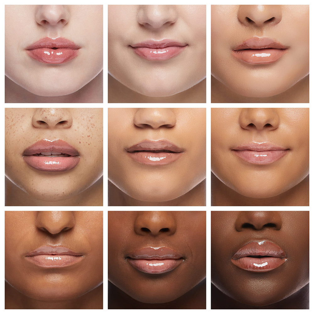 Ruby Kisses Broadway Vita-Lip gloss with coconut oil for smooth lips.