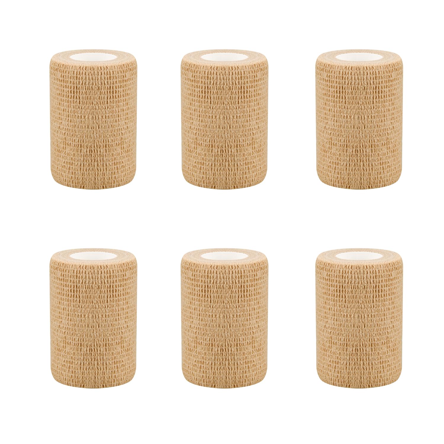 RubyQ 3in skin-color bandage wrap applied on forearm for discreet support.