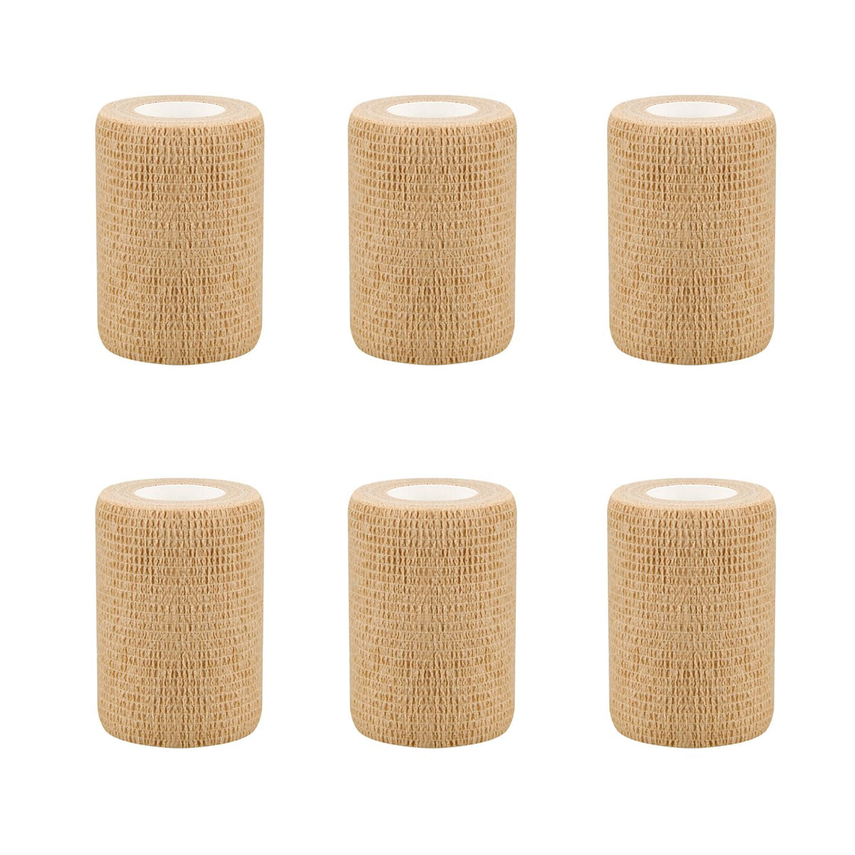RubyQ 3in skin-color bandage wrap applied on forearm for discreet support.