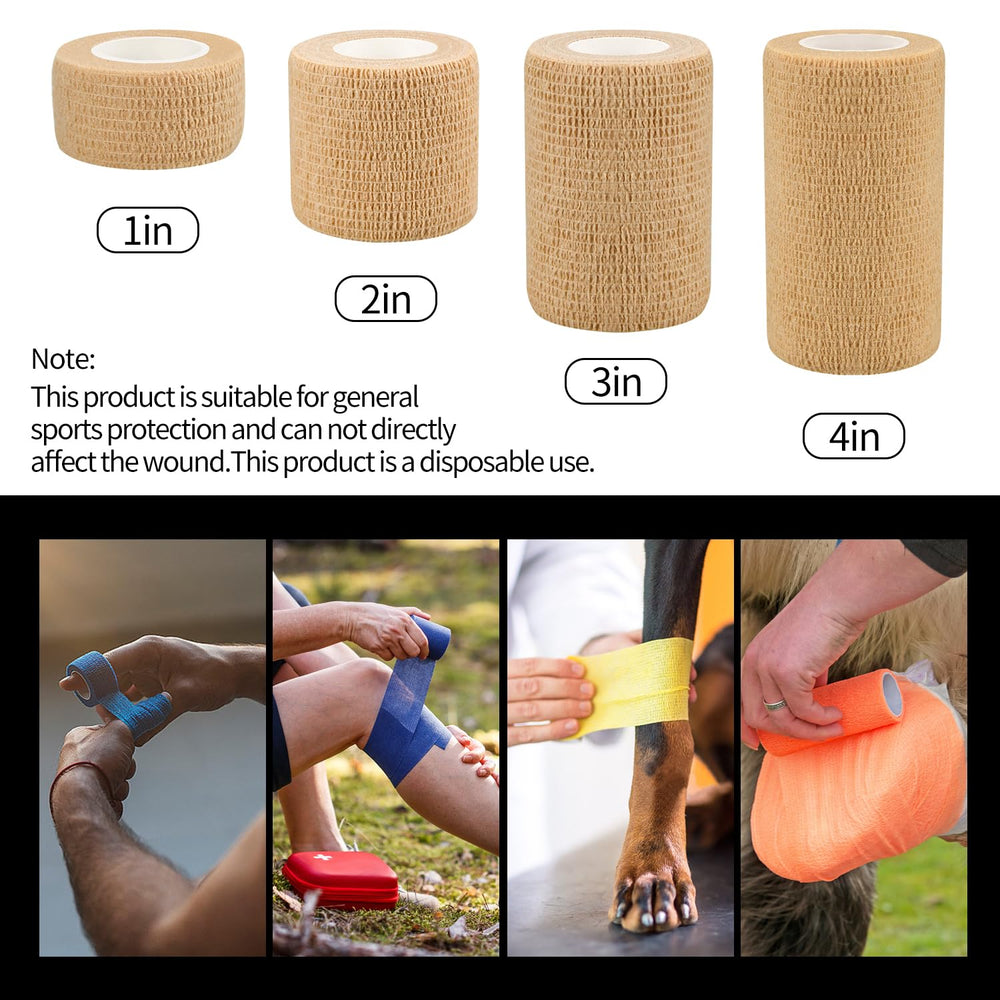 RubyQ self-adhesive wrap showcases soft, breathable fabric and reliable self-adhesion.