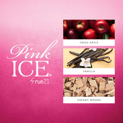 Rue 21 Pink Ice travel spray, convenient size for purse touch-ups.