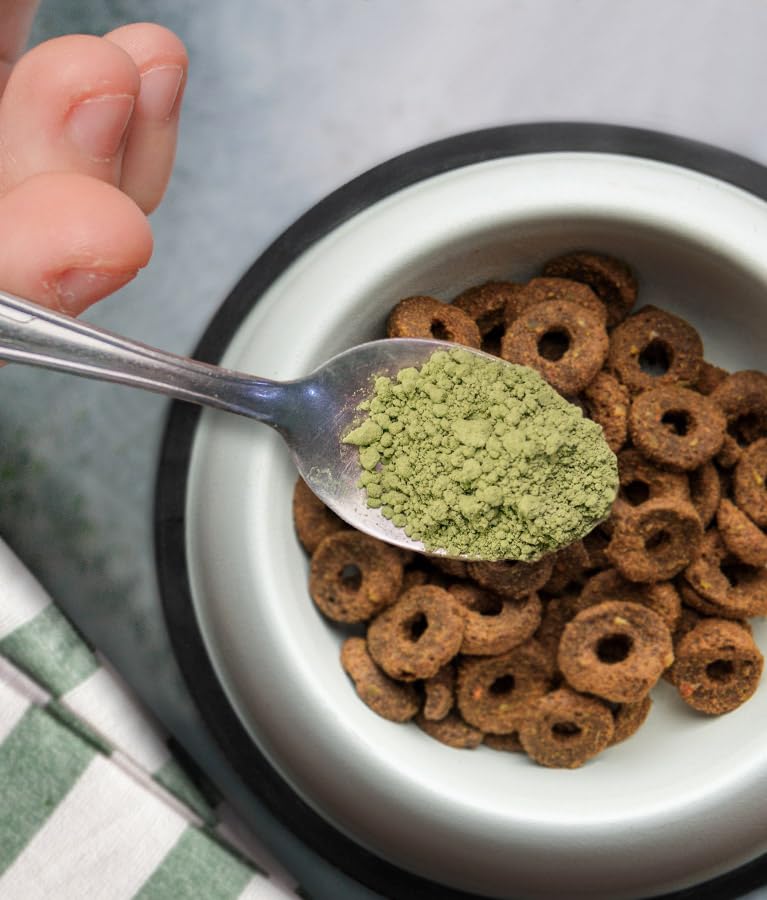Ruff Greens large-breed-formula emphasizes robust joint care for bigger dogs.