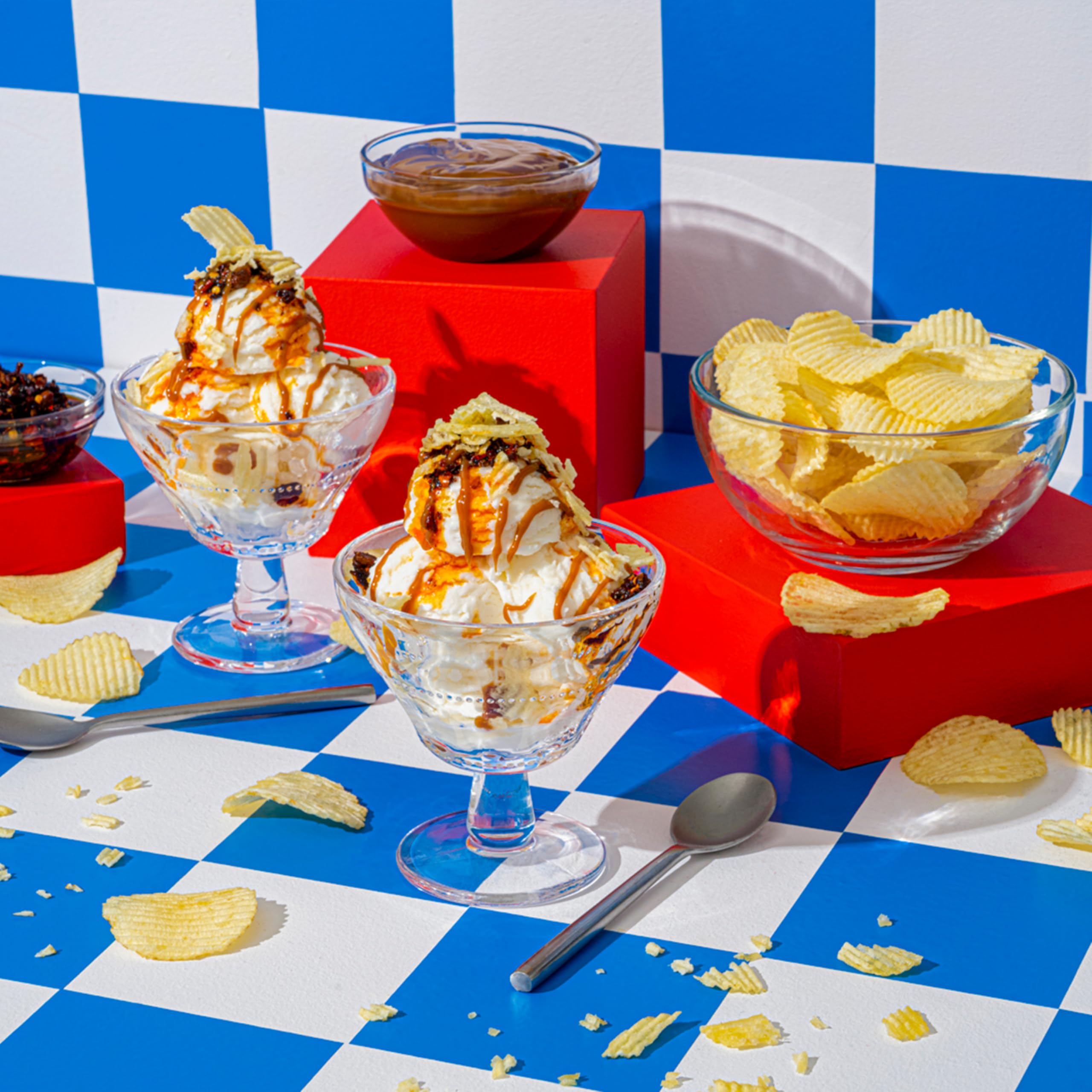 Ruffles family snack time scene for shareable treats