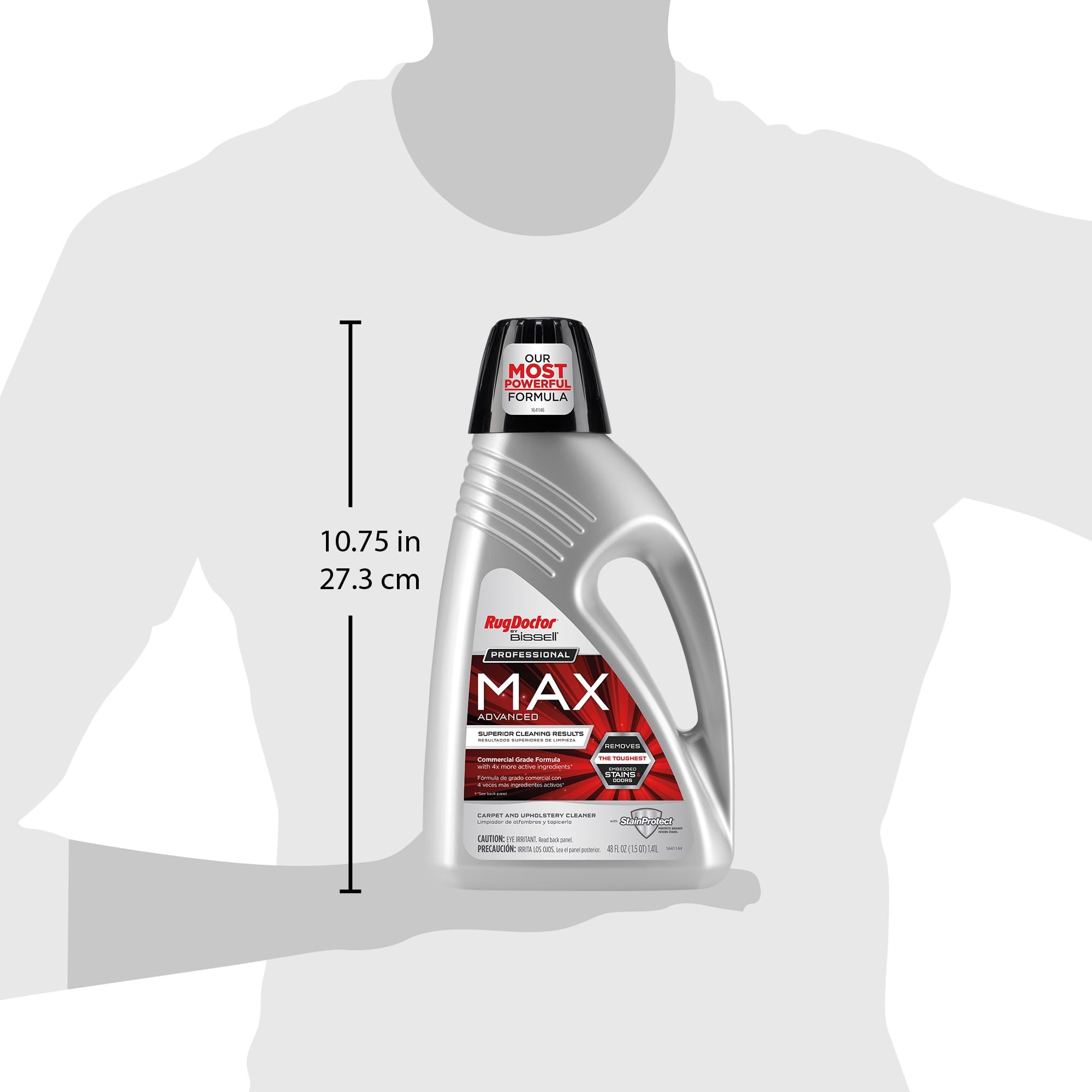 Rug Doctor by BISSELL Max easy-pour cap facilitates quick, mess-free prep