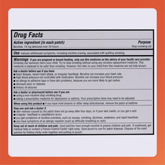 Rugby Clear patch illustration showing 24-hour nicotine delivery.
