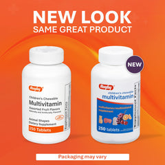 Rugby Laboratories chewable tablets provide easy daily vitamin support for children.