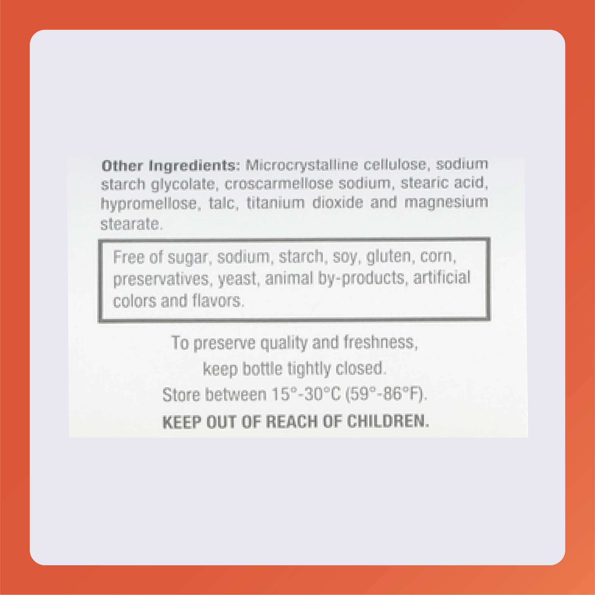 Rugby Zinc Sulfate tablets in bottle with label