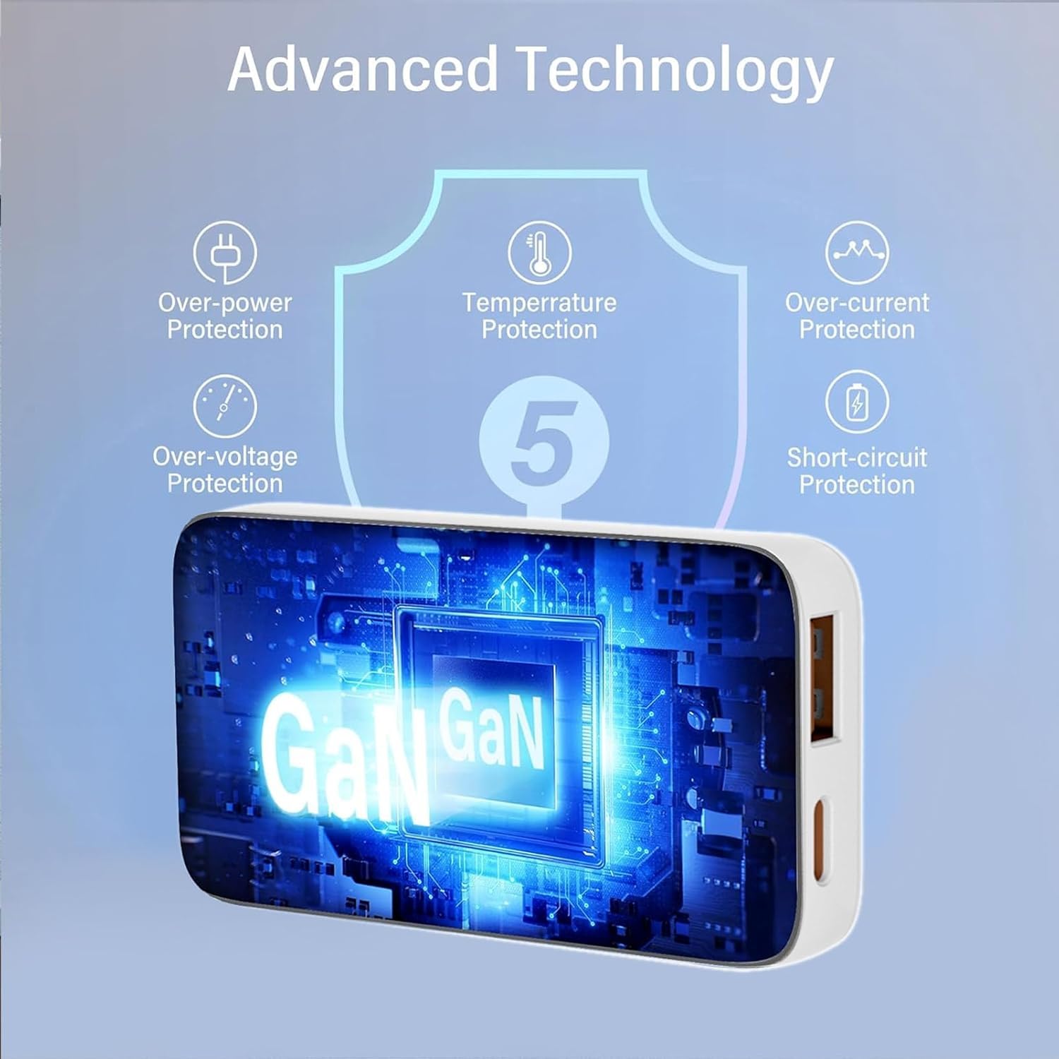 RUIFEI multi-protection safeguards devices during fast charging.