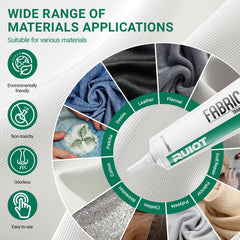 Ruiot fabric glue clamps 4-inch help hold fabric while curing