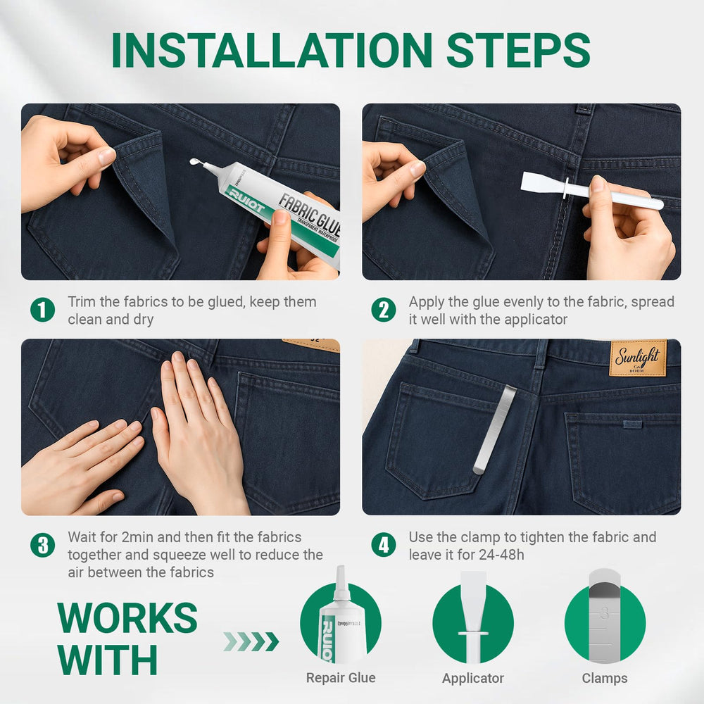 Ruiot rhinestones fixed to clothing for DIY embellishments
