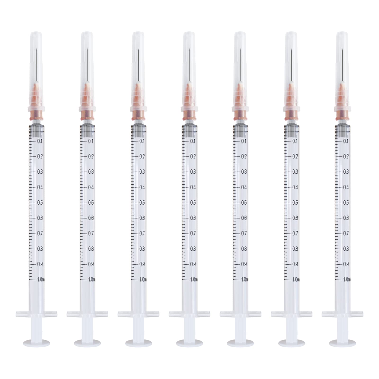 RUIZHE 1ml syringe with needle for precise liquid transfer in lab and DIY projects.