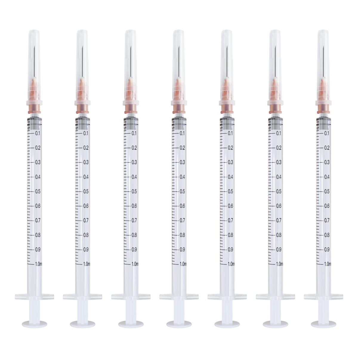 RUIZHE 1ml syringe with needle for precise liquid transfer in lab and DIY projects.