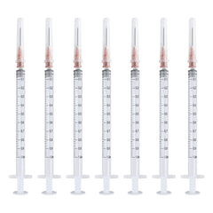 RUIZHE 1ml syringe with needle for precise liquid transfer in lab and DIY projects.